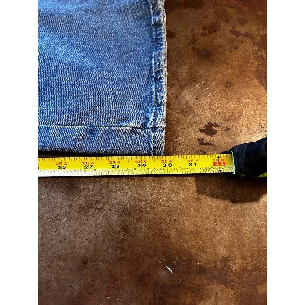 Mother Jeans Women 32 High Rise The Tab Roller Skimp Out Of Town Wide Leg 34x30 - Picture 15 of 16